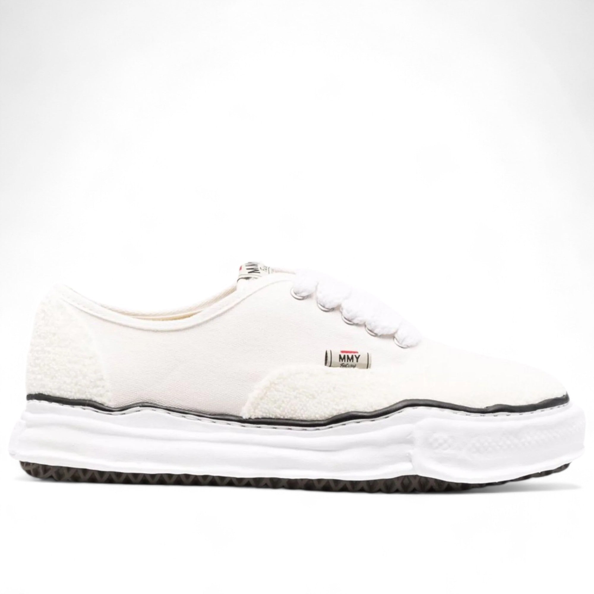 [A08FW725-WHT] Mens Maison Mihara Yasuhiro OG SOLE CANVAS LOW 'WHITE'