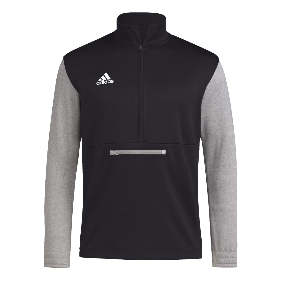[HI3068] MENS ADIDAS TEAM ISSUE 1/4 ZIP PULLOVER