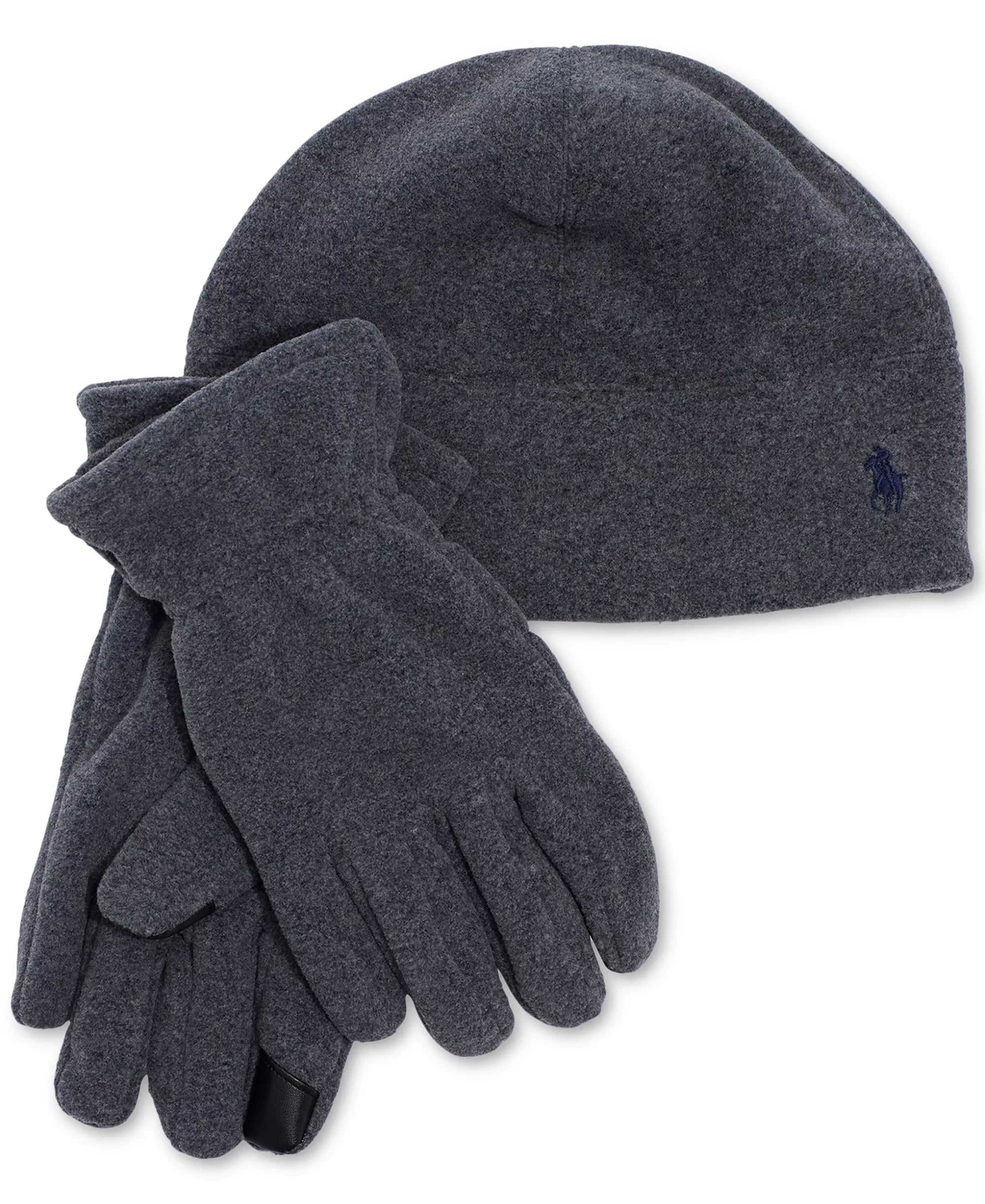 [PC0674-003] ADULT POLO RALPH LAUREN FLEECE GIFT SET (GLOVES & BEANIE)