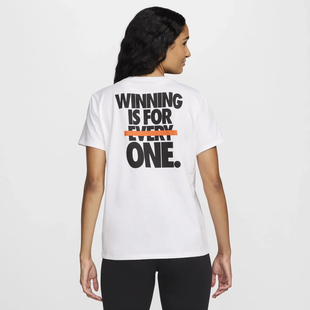 [HV9490-100] YOUTH NIKE "WINNING IS FOR EVERY ONE" TEE