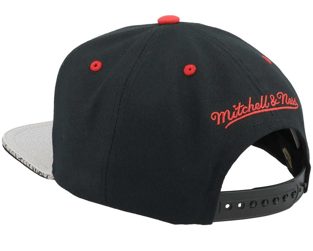 MENS MITCHELL & NESS NBA THREE COLLECTION SNAPBACK LAKERS - BLACK-GREY
