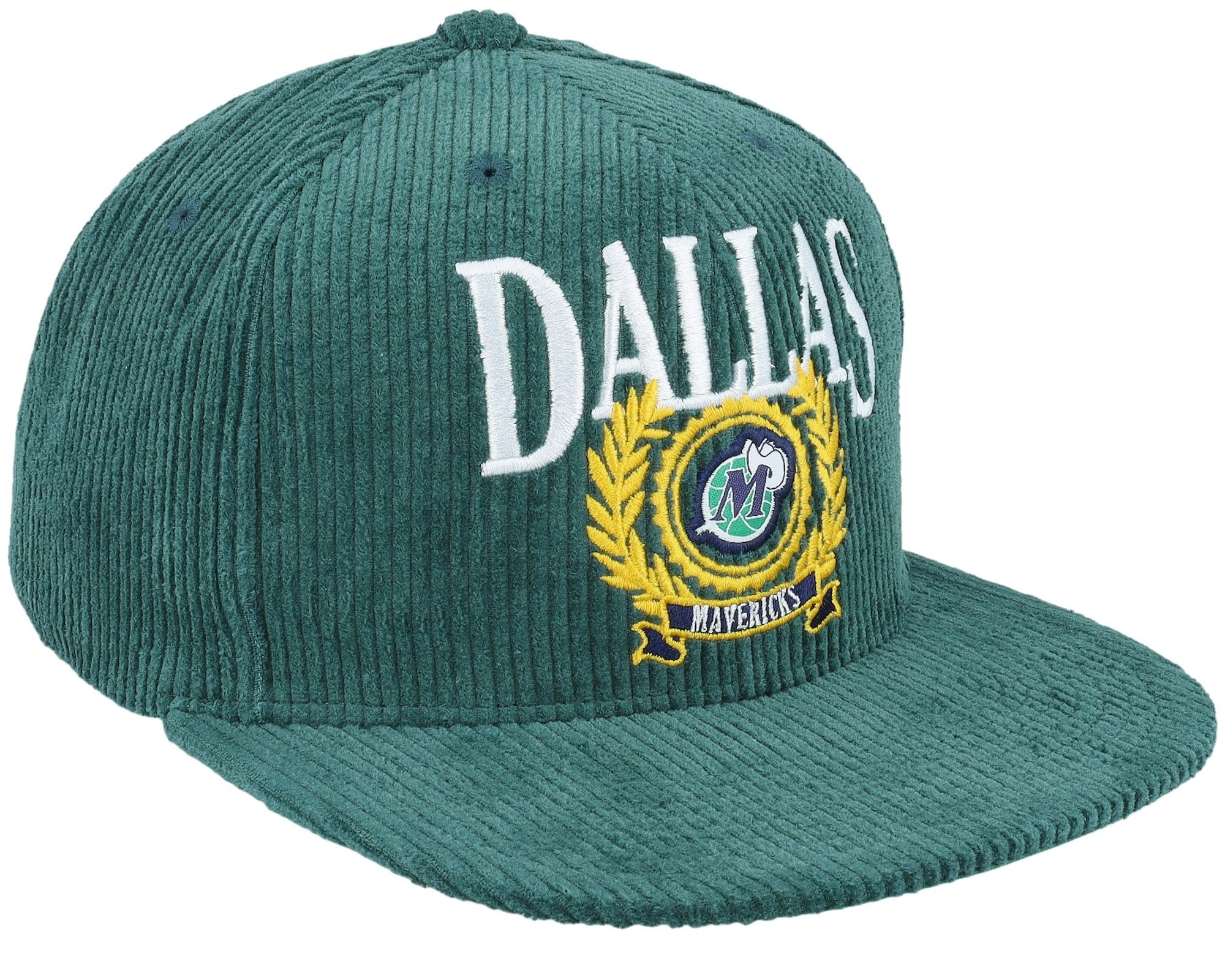 MENS MITCHELL & NESS NBA LEVELZ SNAPBACK HWC MAVERICKS - DARK GREEN