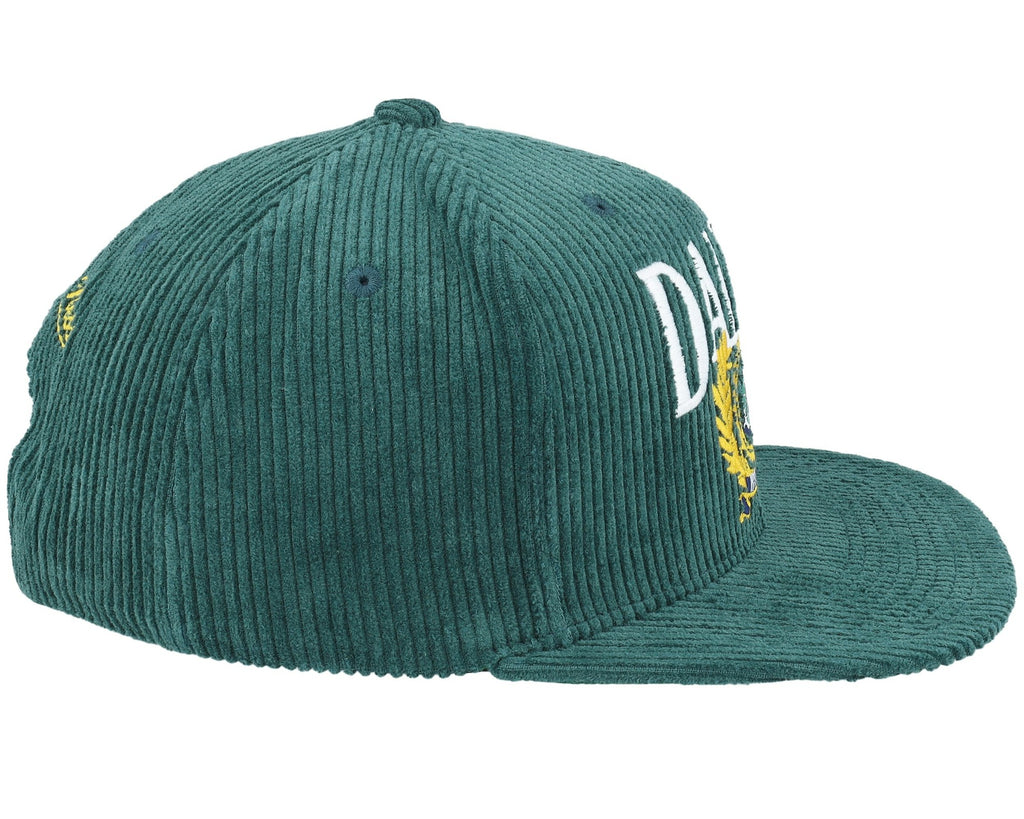 MENS MITCHELL & NESS NBA LEVELZ SNAPBACK HWC MAVERICKS - DARK GREEN