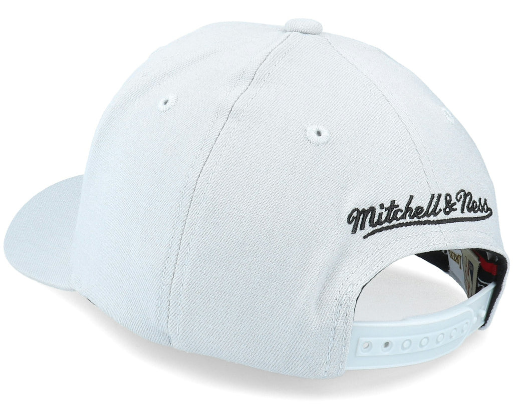 MENS MITCHELL & NESS NBA SPOT LIGHTS STRETCH SNAPBACK HWC LAKERS - GREY