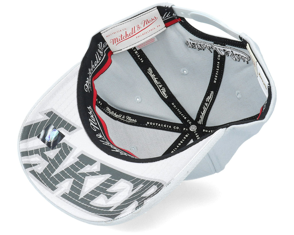 MENS MITCHELL & NESS NBA SPOT LIGHTS STRETCH SNAPBACK HWC LAKERS - GREY