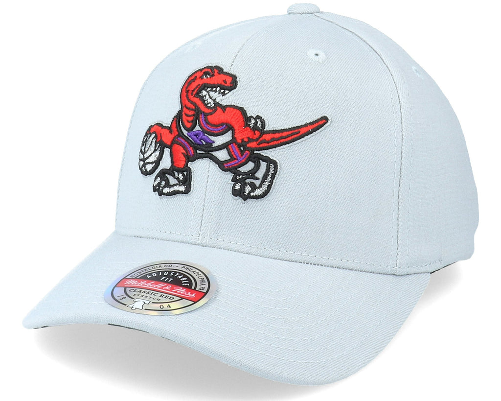 MENS MITCHELL & NESS NBA SPOT LIGHTS STRETCH SNAPBACK HWC RAPTORS - GREY