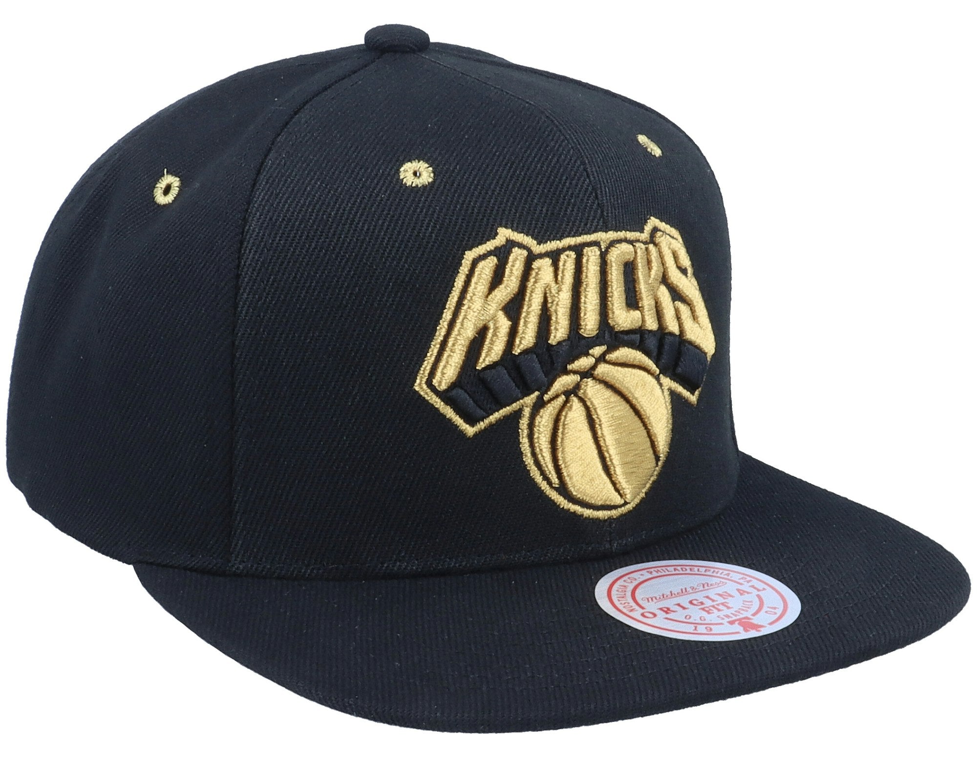 Mens MITCHELL & NESS NBA FOOLS GOLD SNAPBACK KNICKS