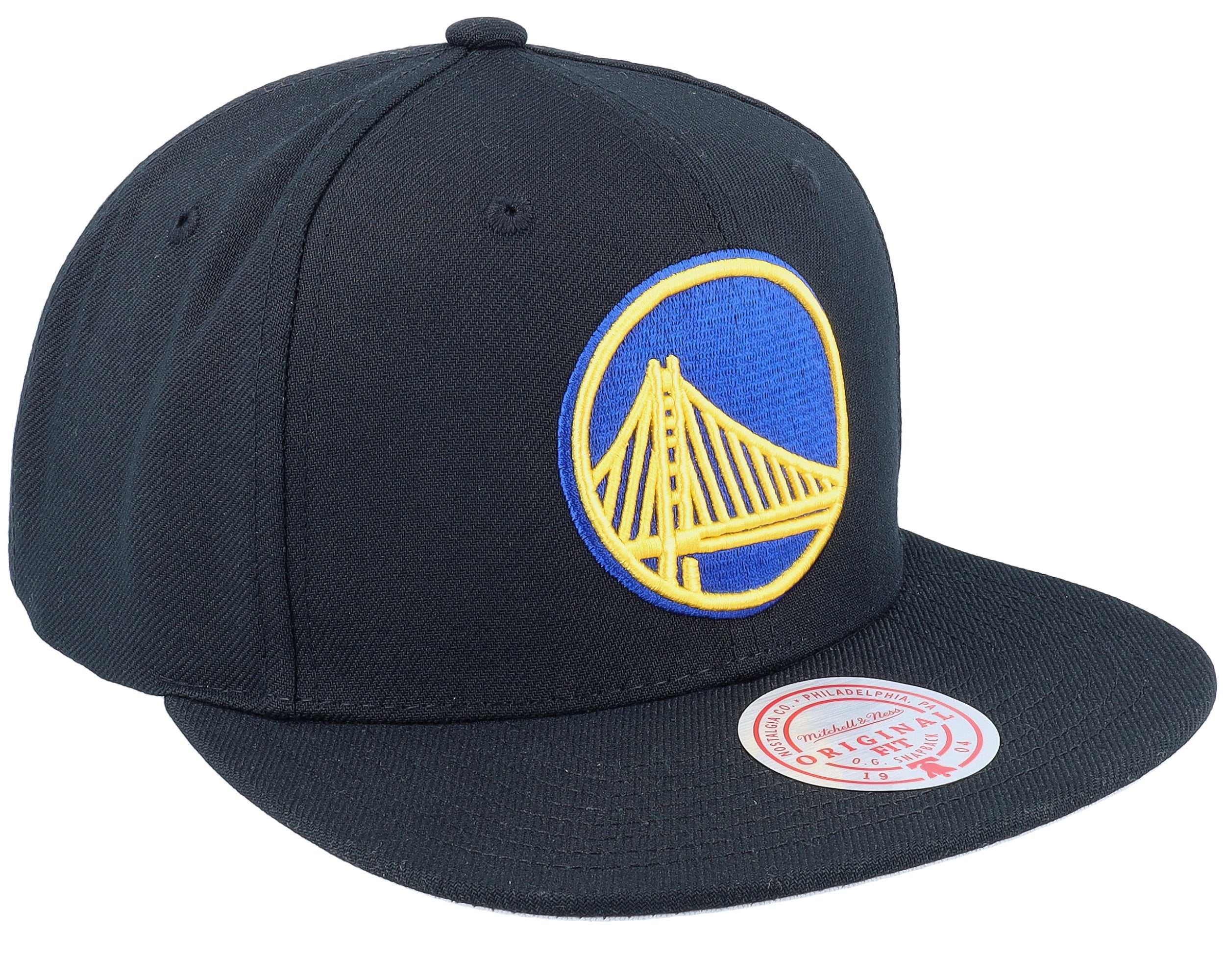 Mens Mitchell & Ness NBA CORE BASIC SNAPBACK WARRIORS