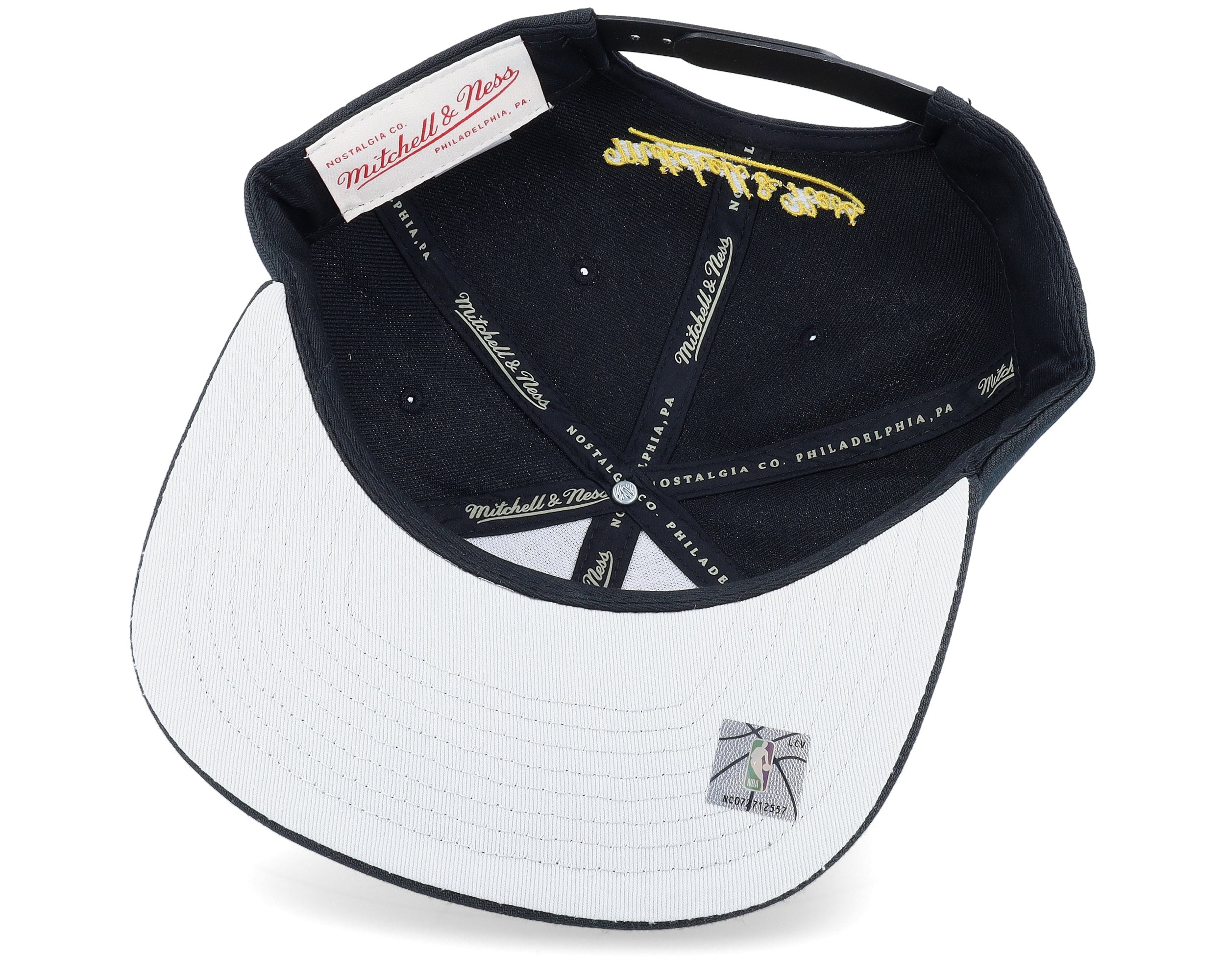 Mens Mitchell & Ness NBA CORE BASIC SNAPBACK WARRIORS