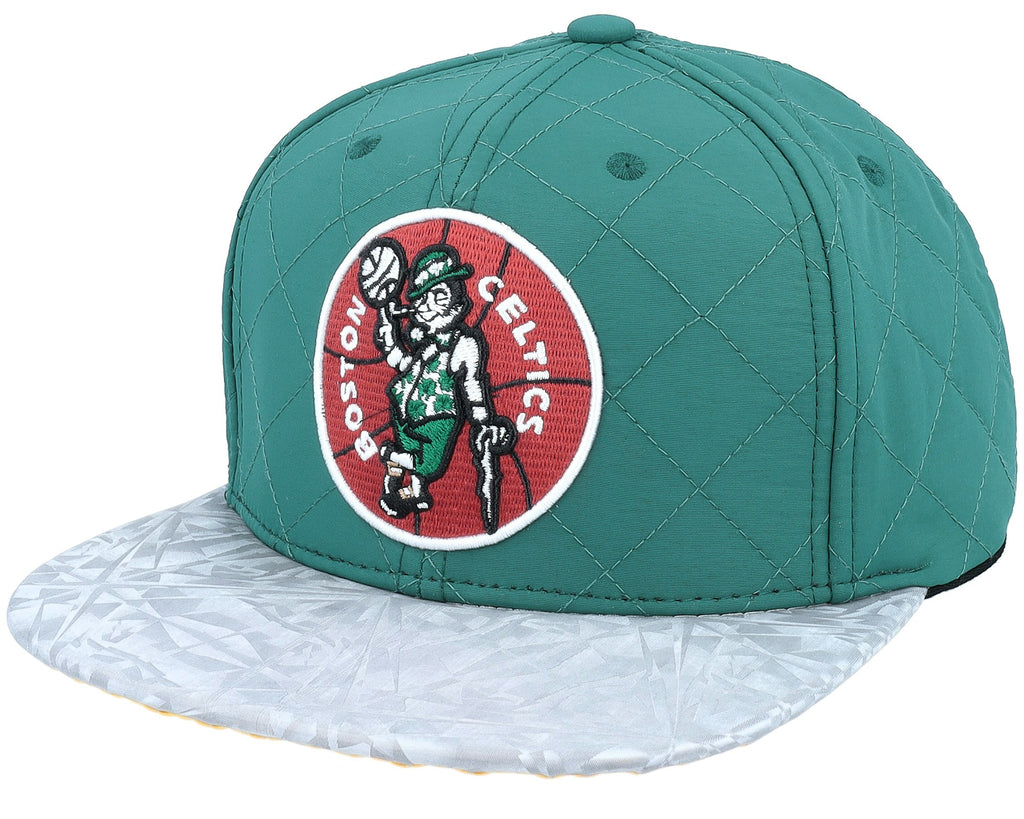 MENS MITCHELL & NESS NBA DIAMOND BASE SNAPBACK HWC CELTICS - GREEN