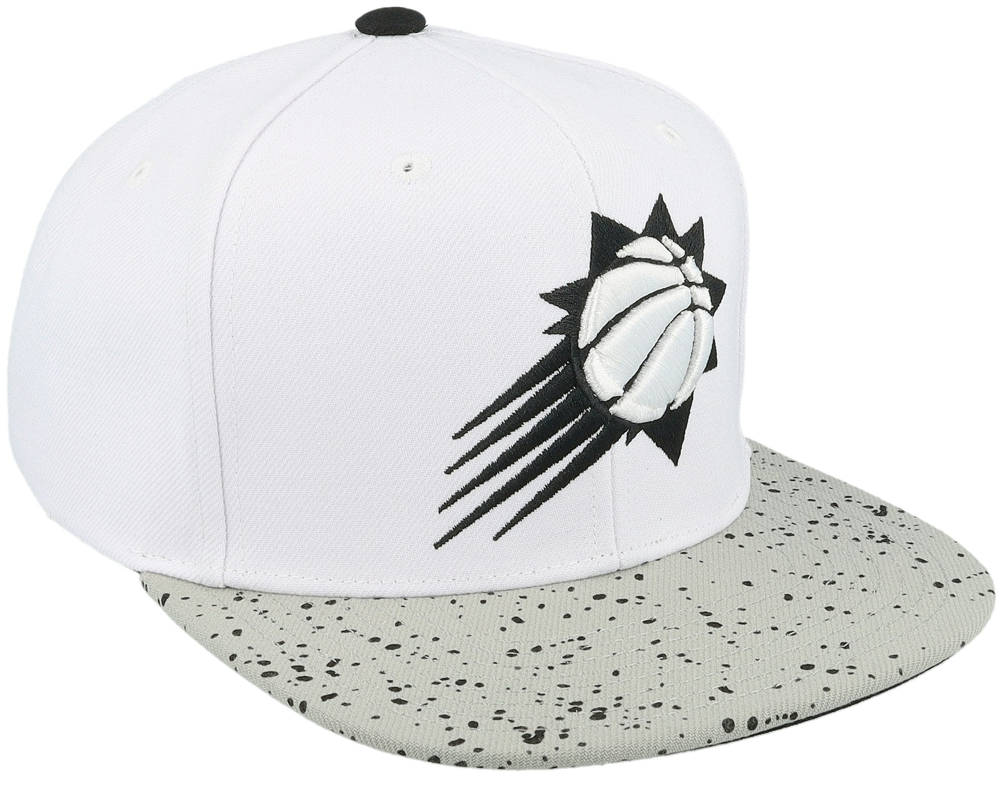 MENS MITCHELL & NESS NBA CEMENT TOP SNAPBACK SUNS