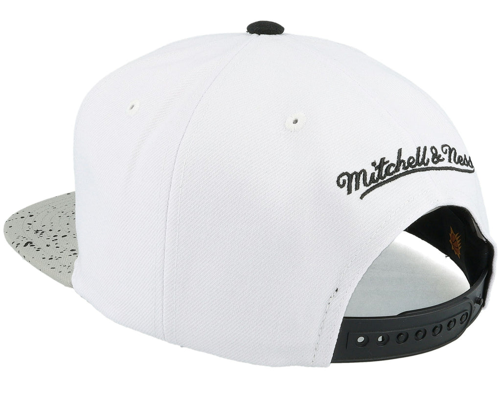 MENS MITCHELL & NESS NBA CEMENT TOP SNAPBACK SUNS