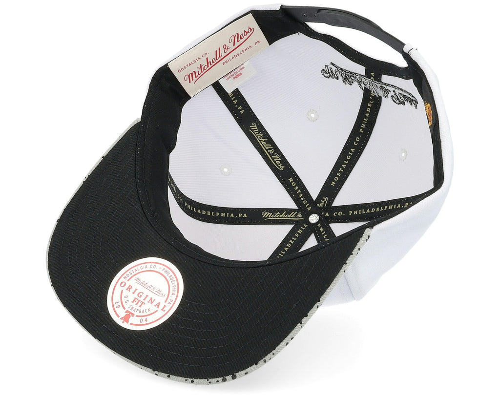 MENS MITCHELL & NESS NBA CEMENT TOP SNAPBACK SUNS