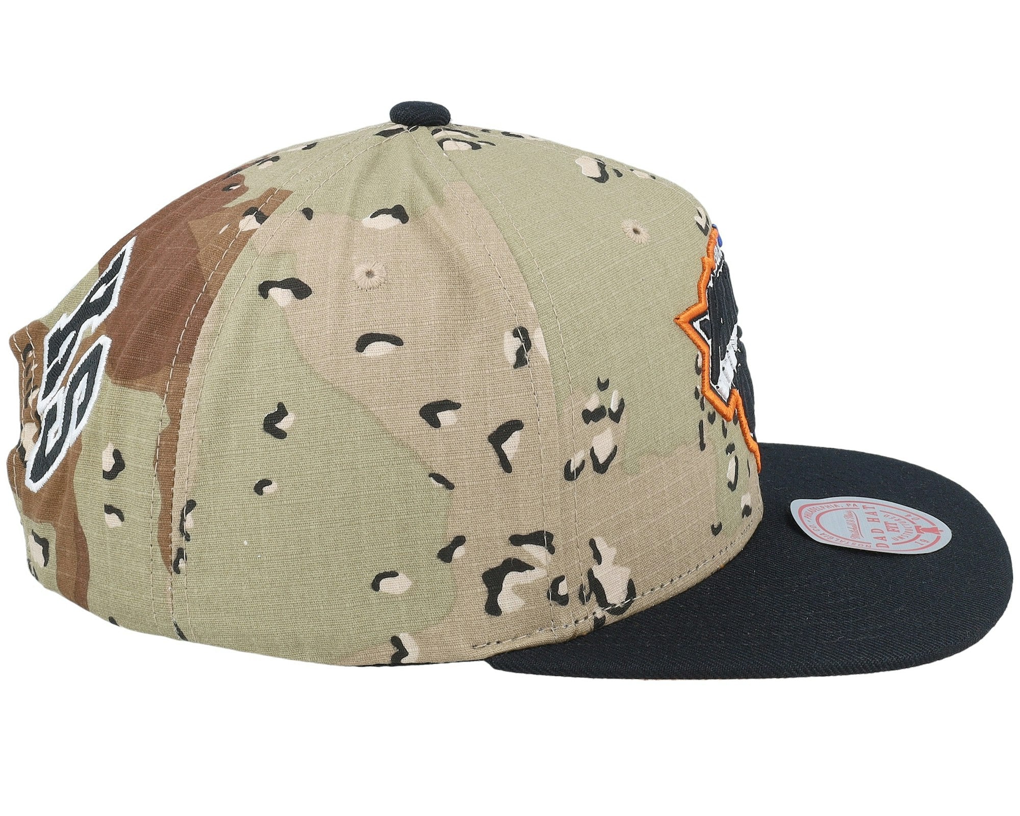 MENS MITCHELL & NESS NBA CHOCO CAMO SNAPBACK KNICKS - CAMO