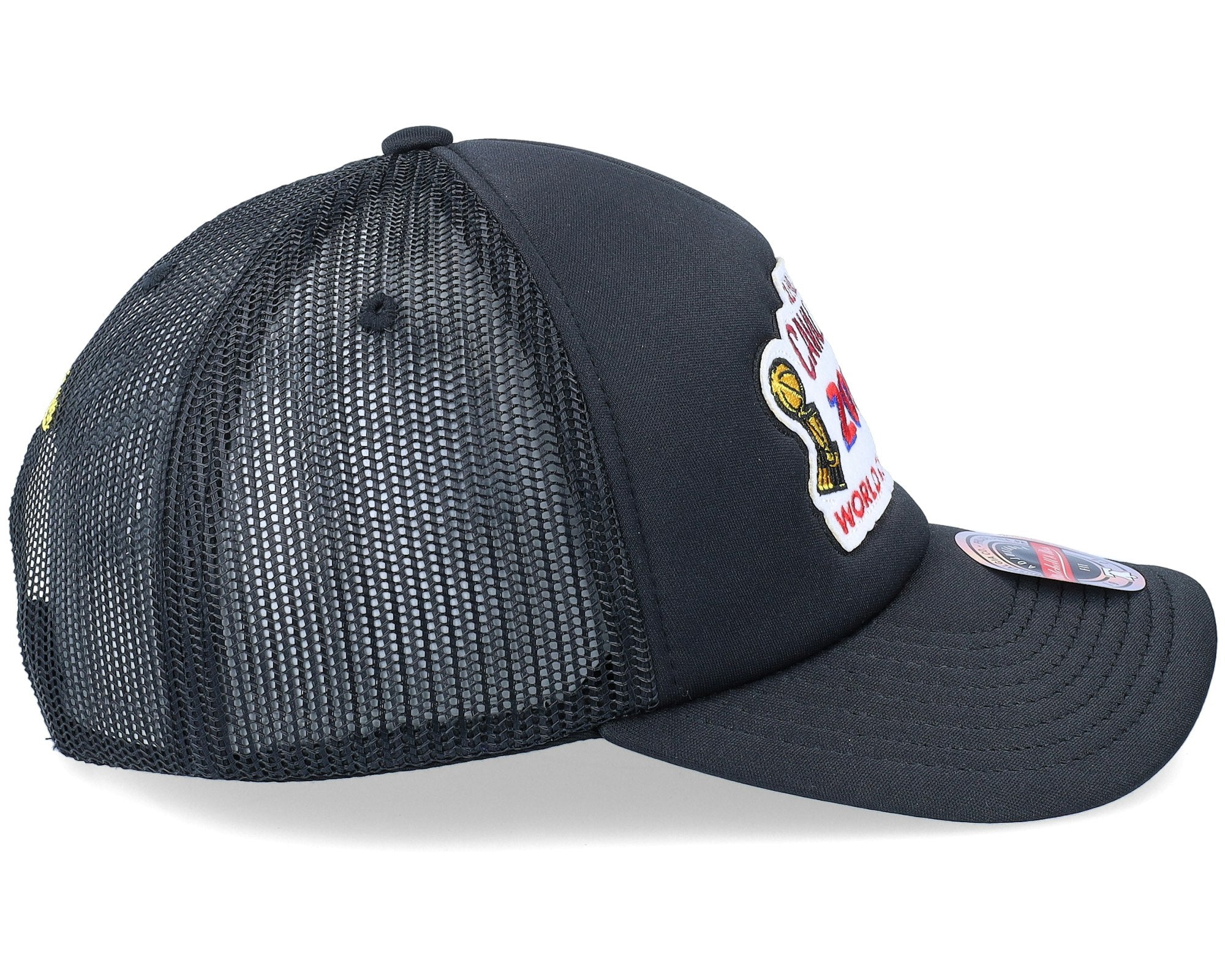 MENS MITCHELL & NESS NBA CHAMPIONSHIP TRUCKER CAVALIERS - BLACK