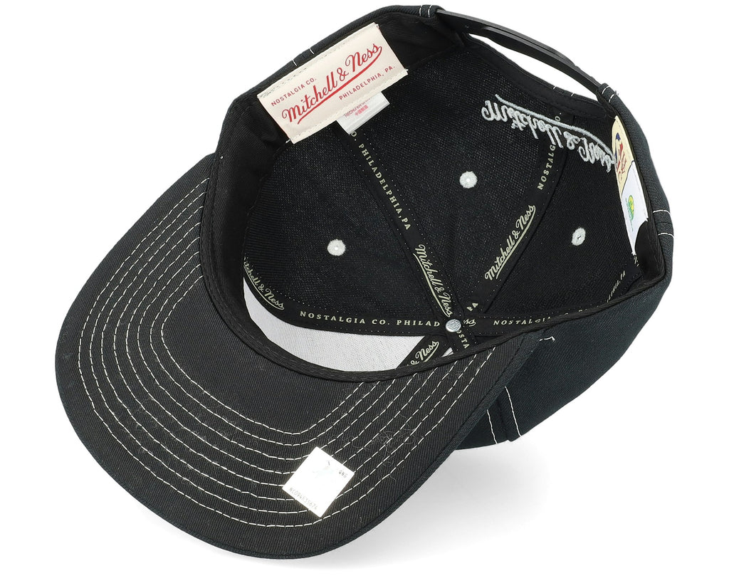 MENS MITCHELL & NESS NBA GLOW UP SNAPBACK HWC SUPERSONICS - BLACK
