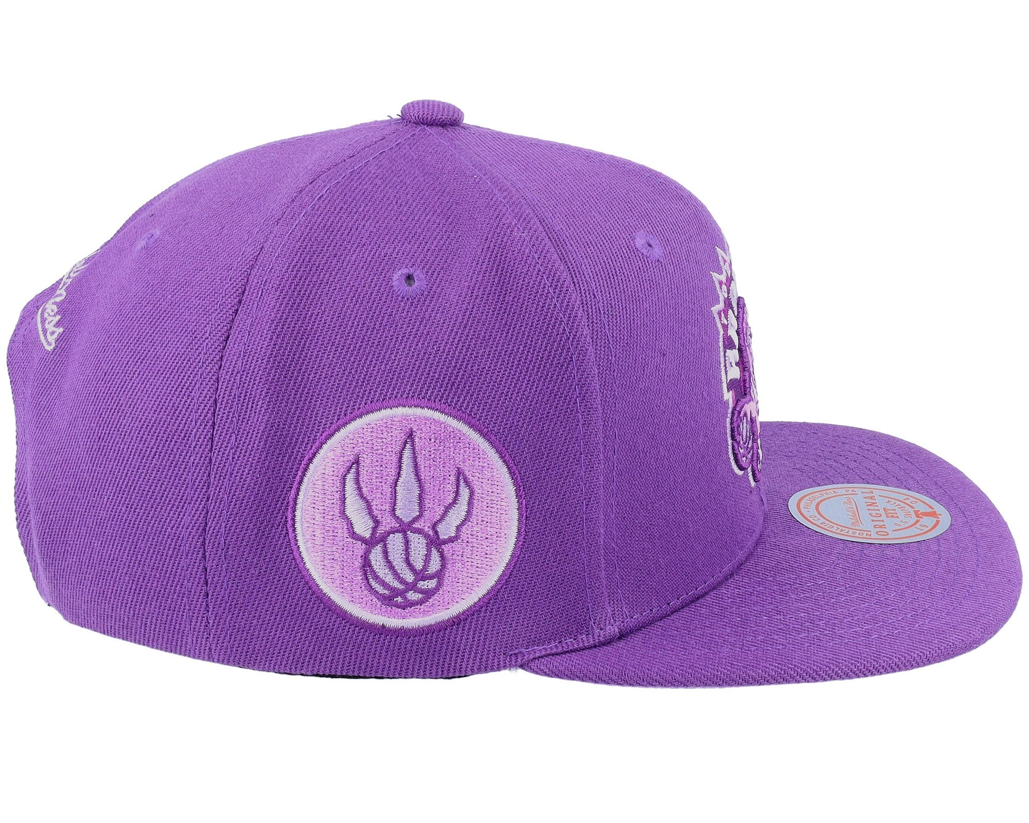 MENS MITCHELL & NESS NBA MONOCHROMATIC SNAPBACK HWC RAPTORS - PURPLE