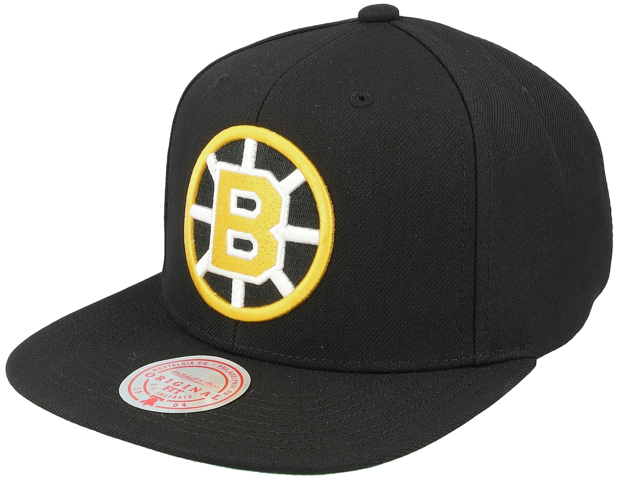 MENS MITCHELL & NESS NHL ALTERNATE FLIP SNAPBACK BRUINS - BLACK