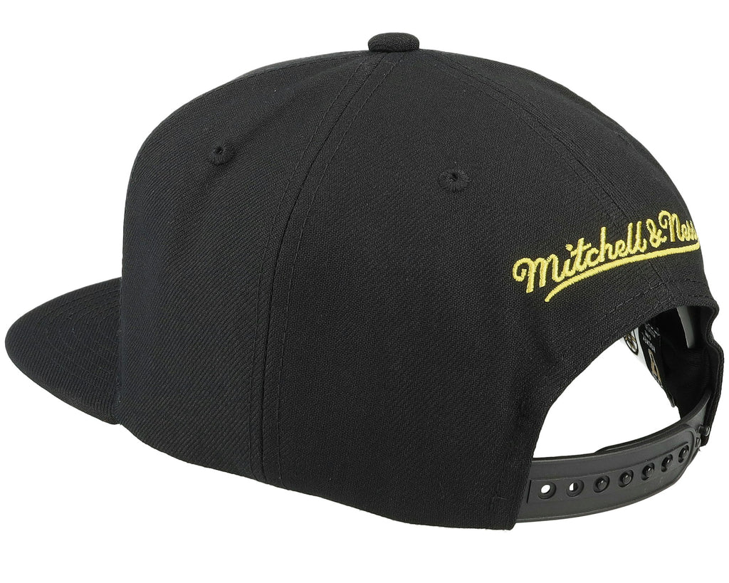 MENS MITCHELL & NESS NHL ALTERNATE FLIP SNAPBACK BRUINS - BLACK