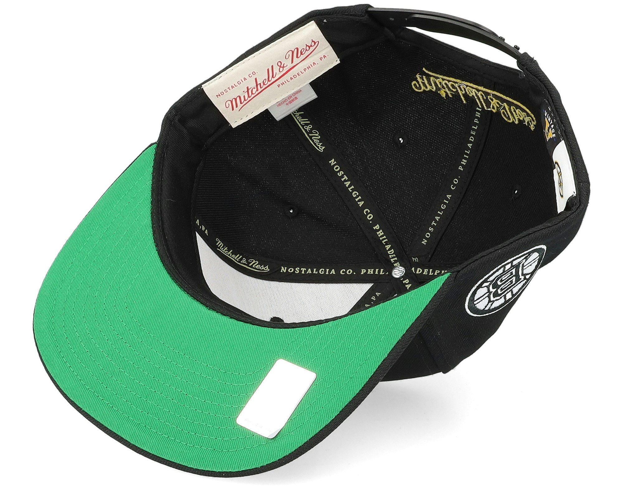 MENS MITCHELL & NESS NHL ALTERNATE FLIP SNAPBACK BRUINS - BLACK