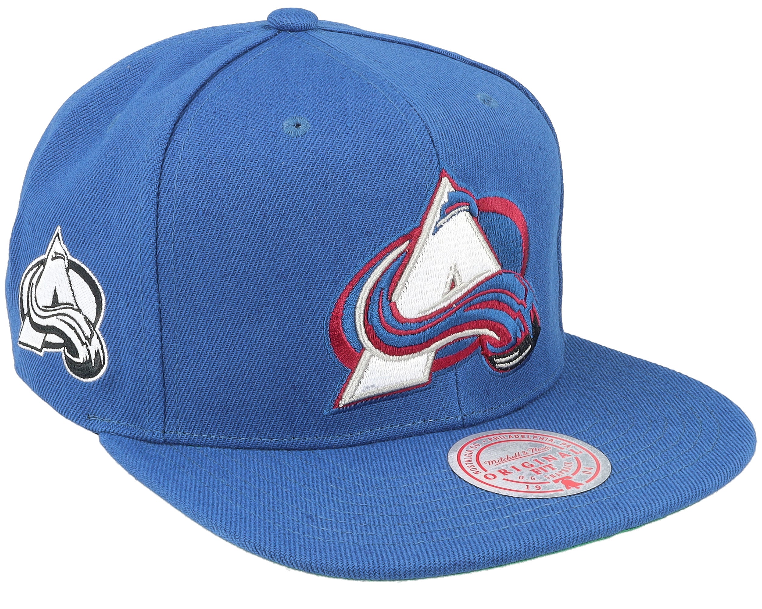 Mens Mitchell & Ness NHL ALTERNATE FLIP SNAPBACK AVALANCHE
