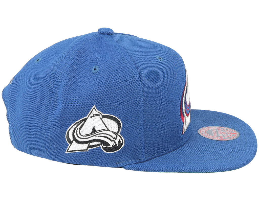 Mens Mitchell & Ness NHL ALTERNATE FLIP SNAPBACK AVALANCHE