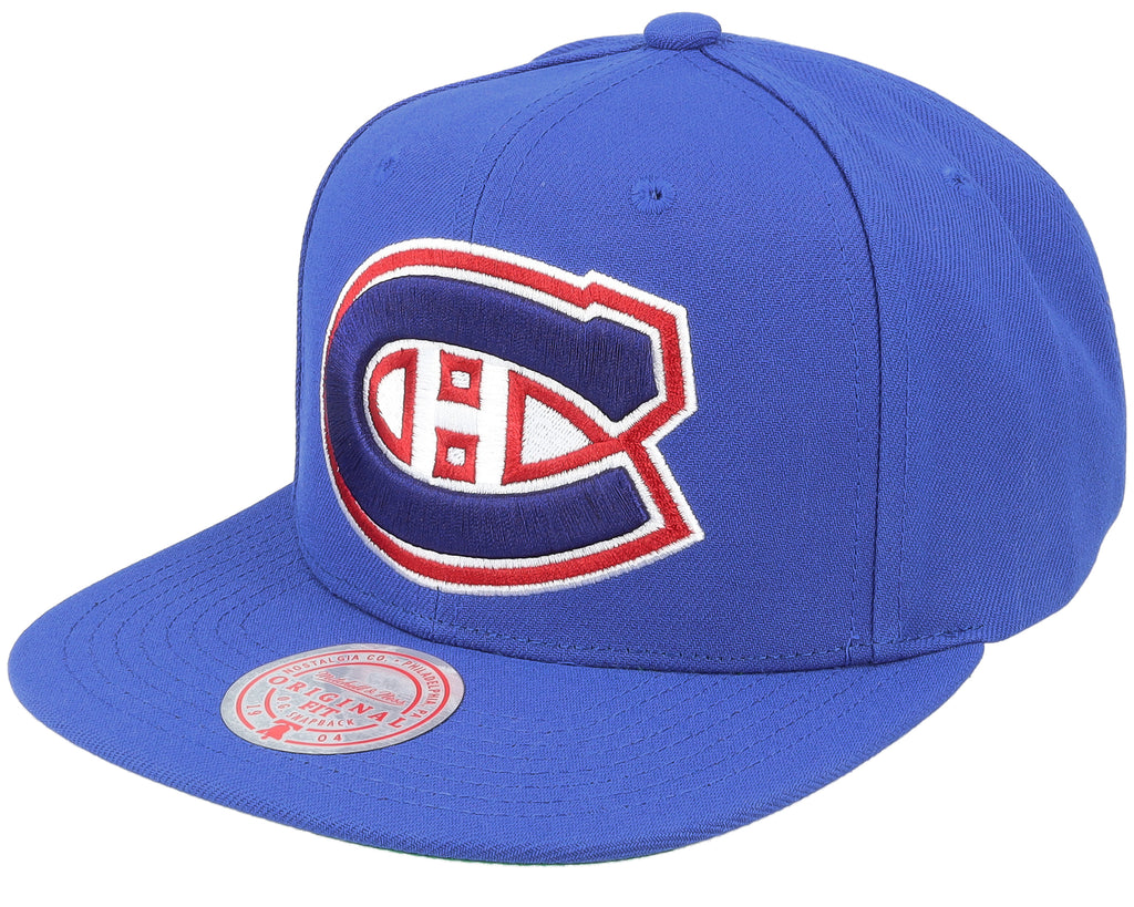 Mens Mitchell & Ness NHL ALTERNATE FLIP SNAPBACK CANADIENS