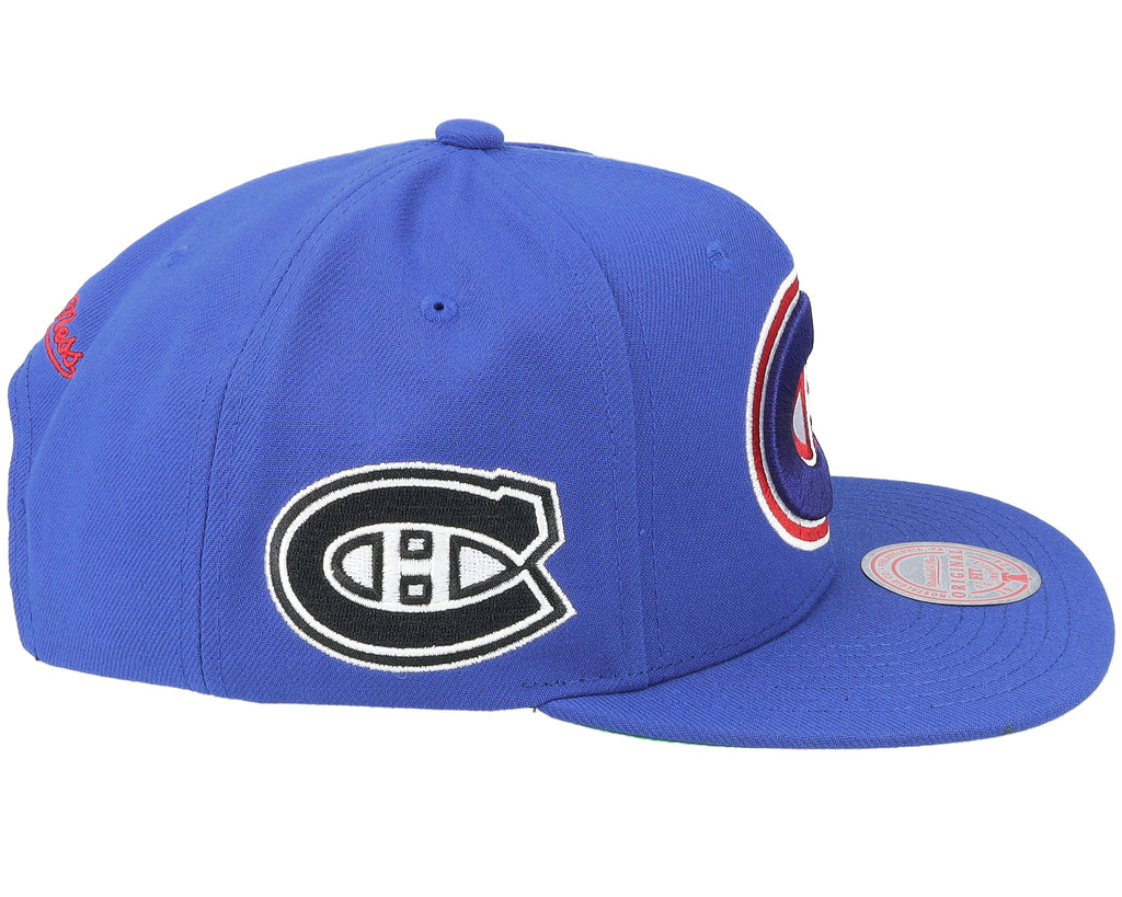Mens Mitchell & Ness NHL ALTERNATE FLIP SNAPBACK CANADIENS