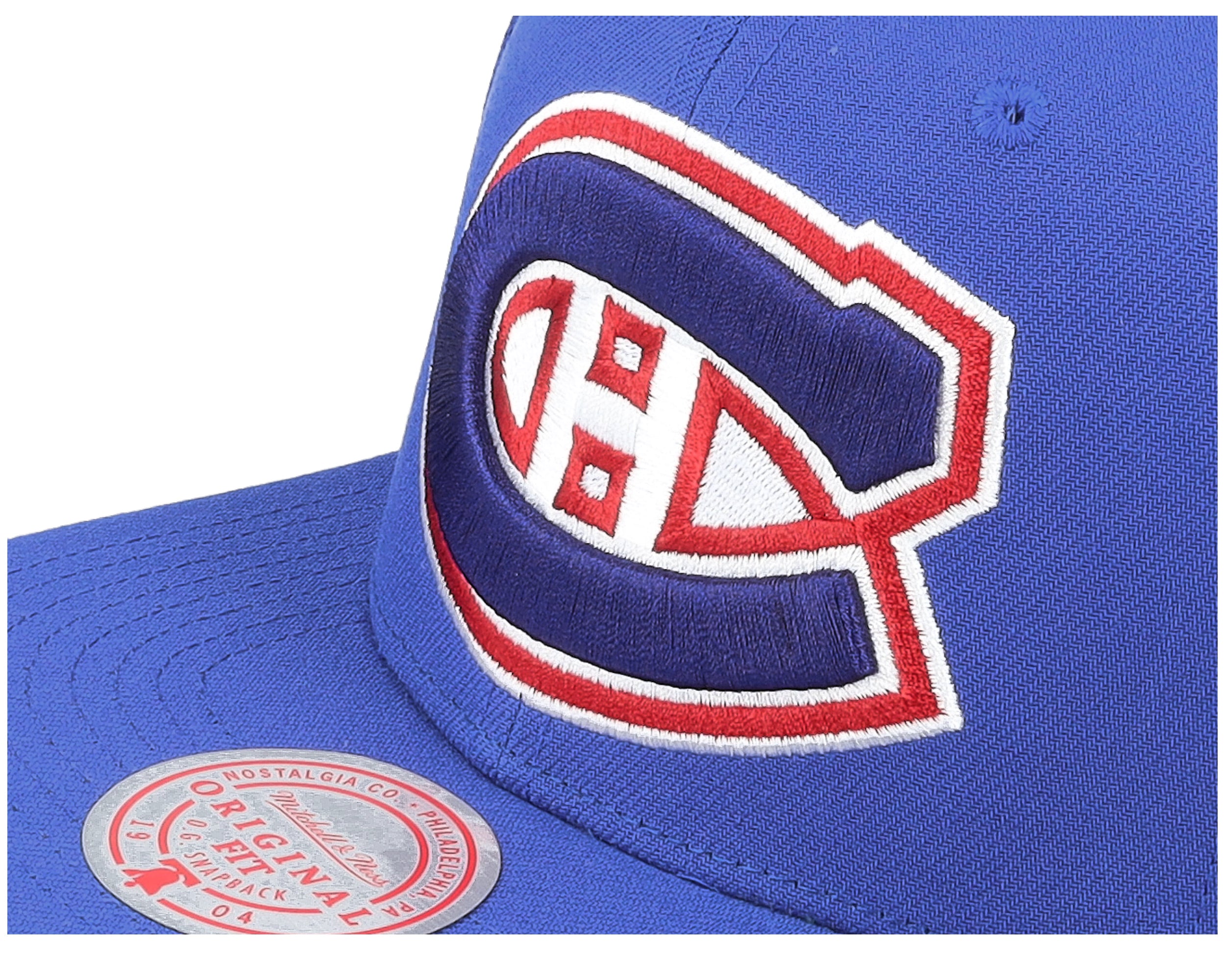 Mens Mitchell & Ness NHL ALTERNATE FLIP SNAPBACK CANADIENS