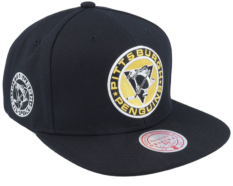 Mens Mitchell & Ness NHL ALTERNATE FLIP SNAPBACK PENGUINS