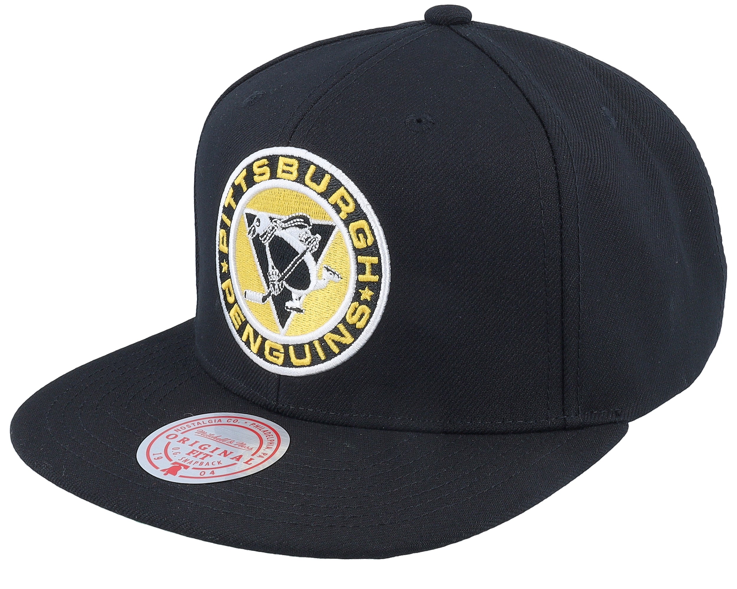 Mens Mitchell & Ness NHL ALTERNATE FLIP SNAPBACK PENGUINS