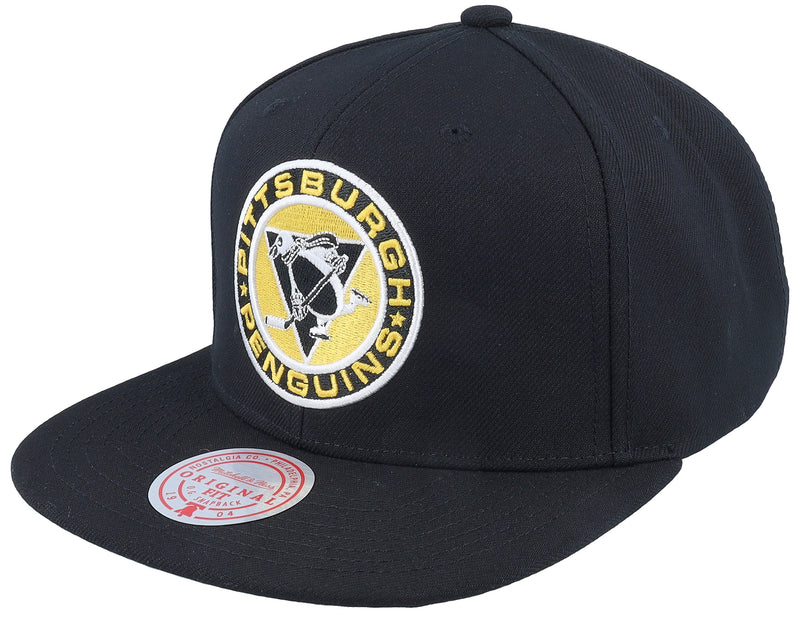 Mens Mitchell & Ness NHL ALTERNATE FLIP SNAPBACK PENGUINS