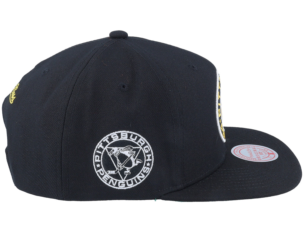 Mens Mitchell & Ness NHL ALTERNATE FLIP SNAPBACK PENGUINS