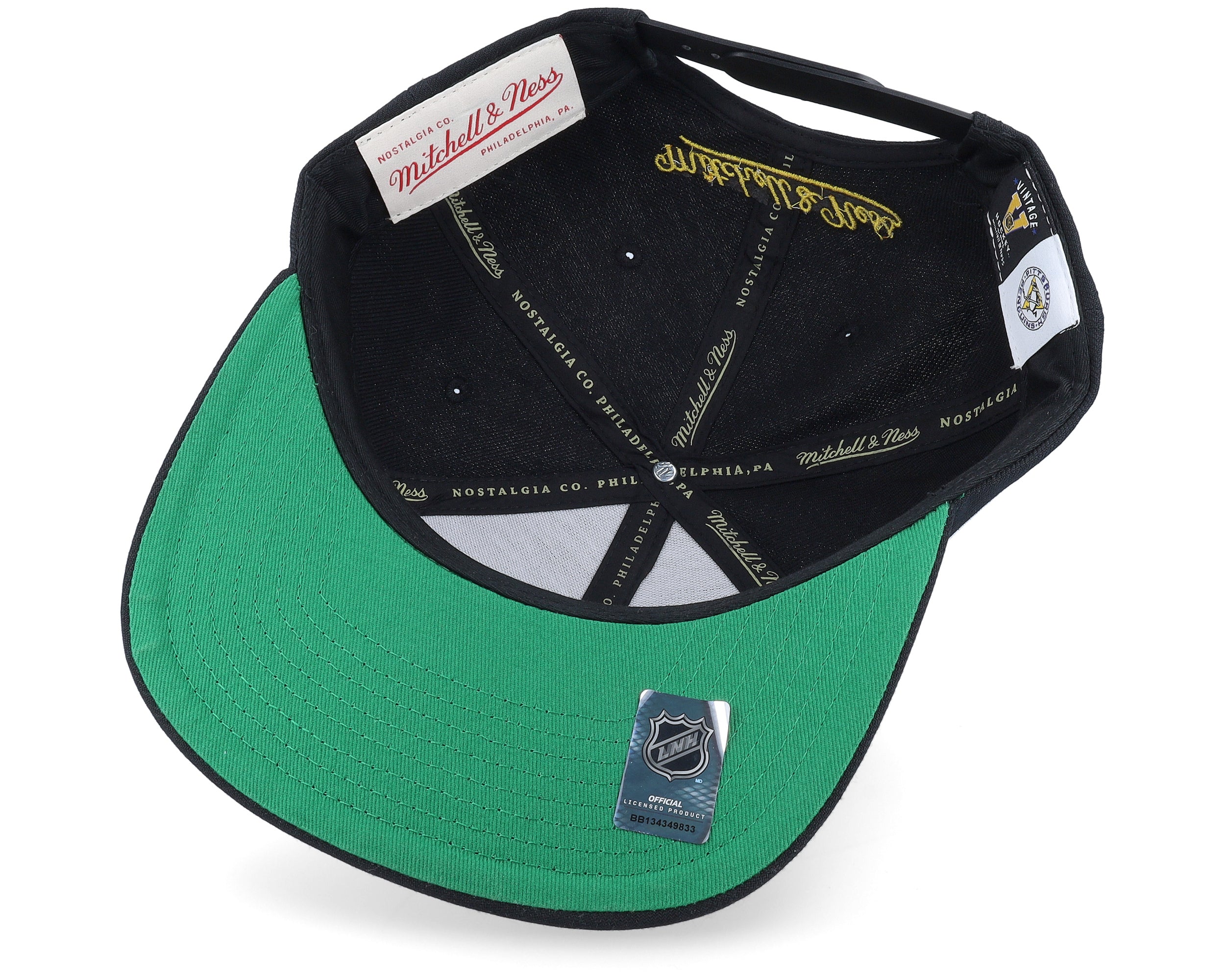 Mens Mitchell & Ness NHL ALTERNATE FLIP SNAPBACK PENGUINS