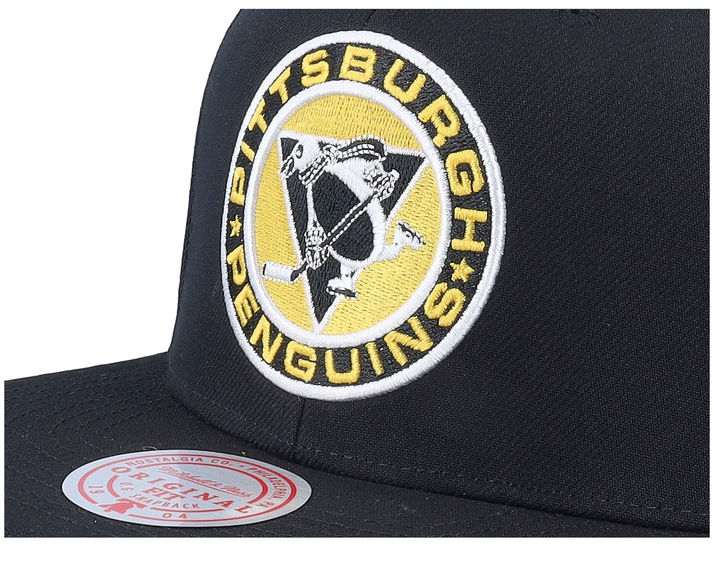 Mens Mitchell & Ness NHL ALTERNATE FLIP SNAPBACK PENGUINS