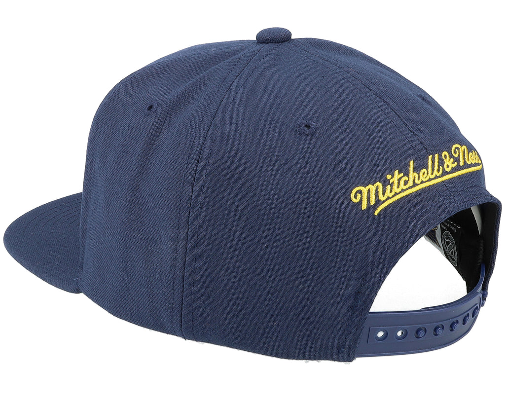 Mens Mitchell & Ness NHL ALTERNATE FLIP SNAPBACK BLUES