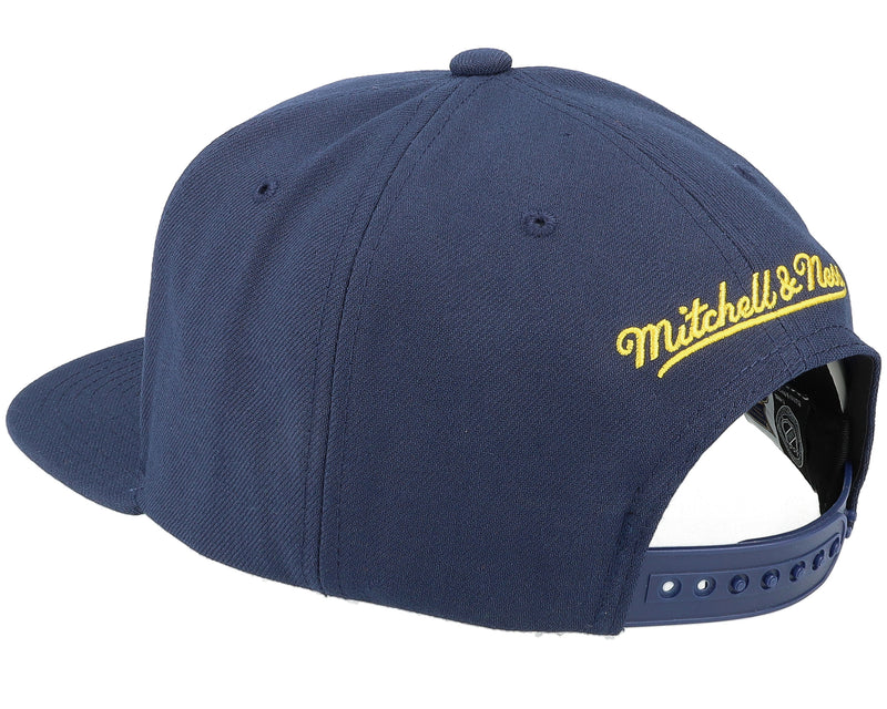 Mens Mitchell & Ness NHL ALTERNATE FLIP SNAPBACK BLUES