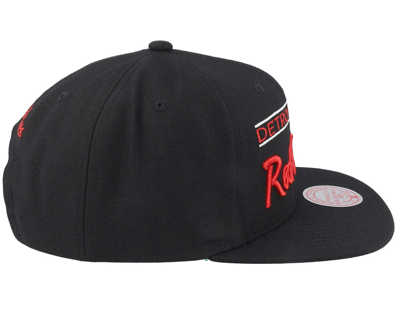 Mens Mitchell & Ness NHL RETRO LOCK UP SNAPBACK RED WINGS