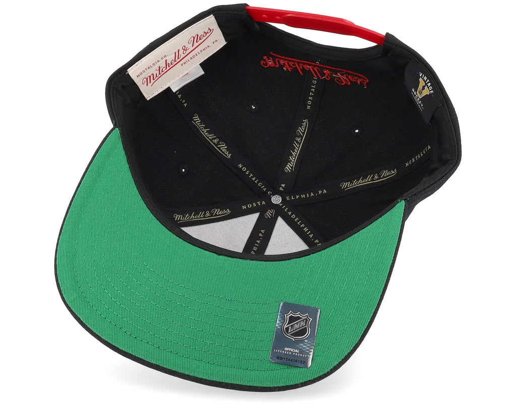 Mens Mitchell & Ness NHL RETRO LOCK UP SNAPBACK RED WINGS