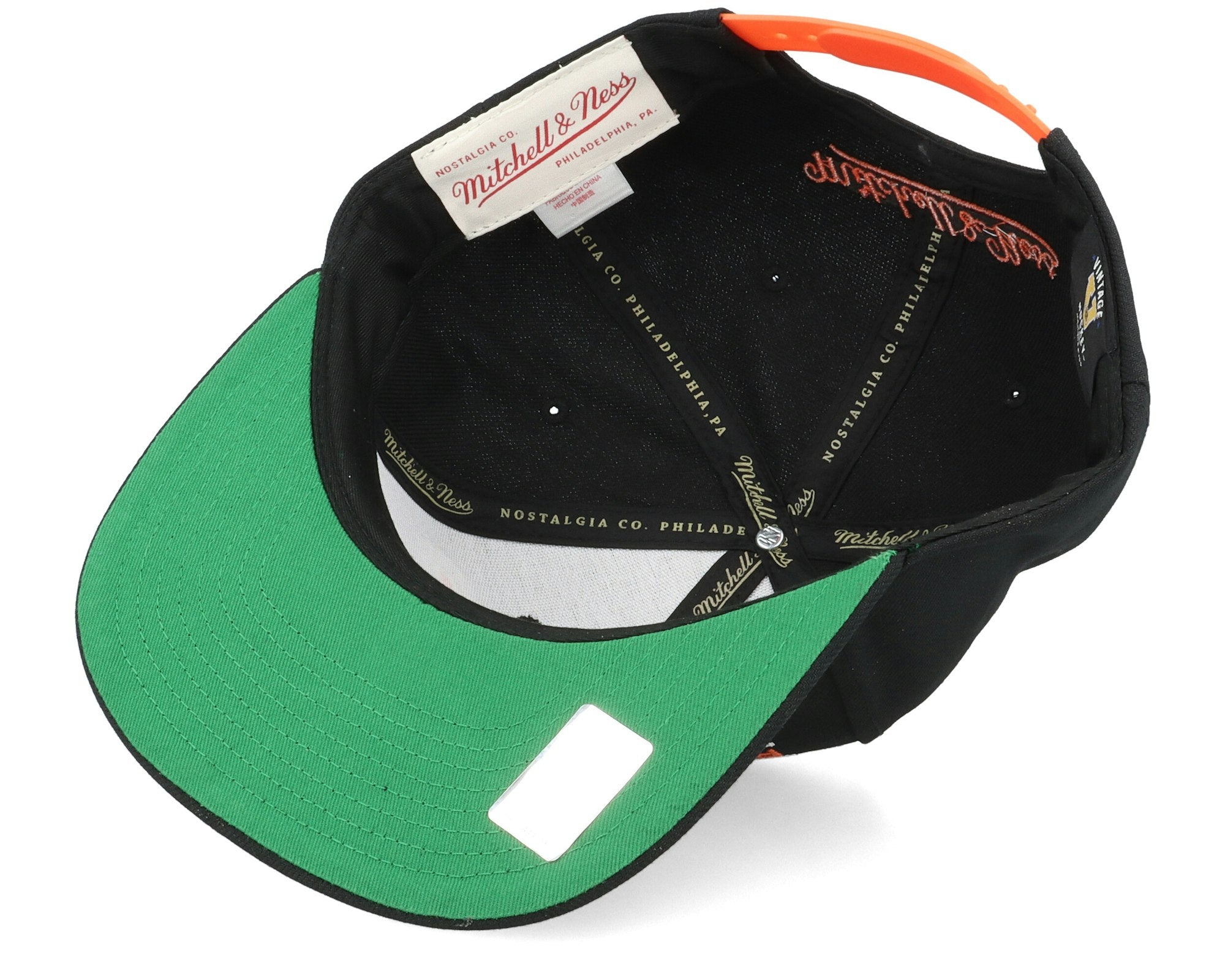 MENS MITCHELL & NESS NHL RETRO LOCK UP SNAPBACK FLYERS - BLACK