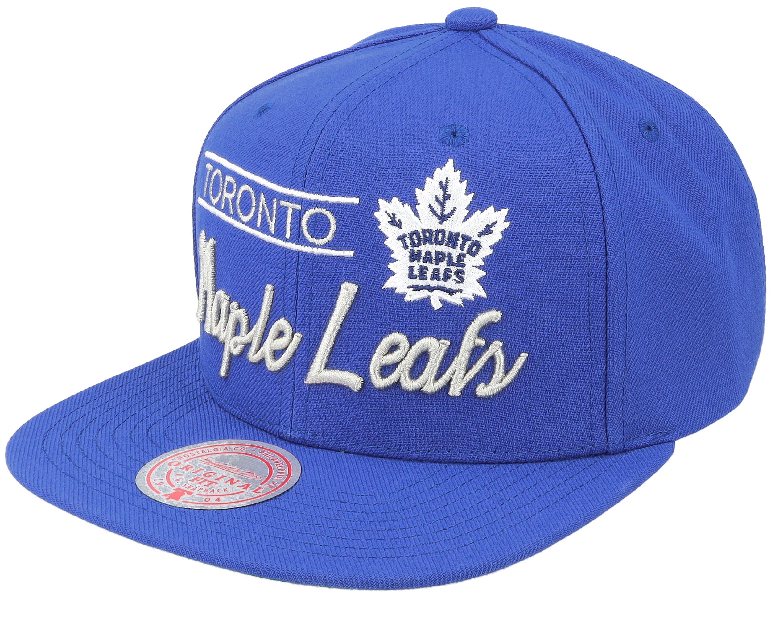 Mens Mitchell & Ness NHL RETRO LOCK UP SNAPBACK MAPLE LEAFS