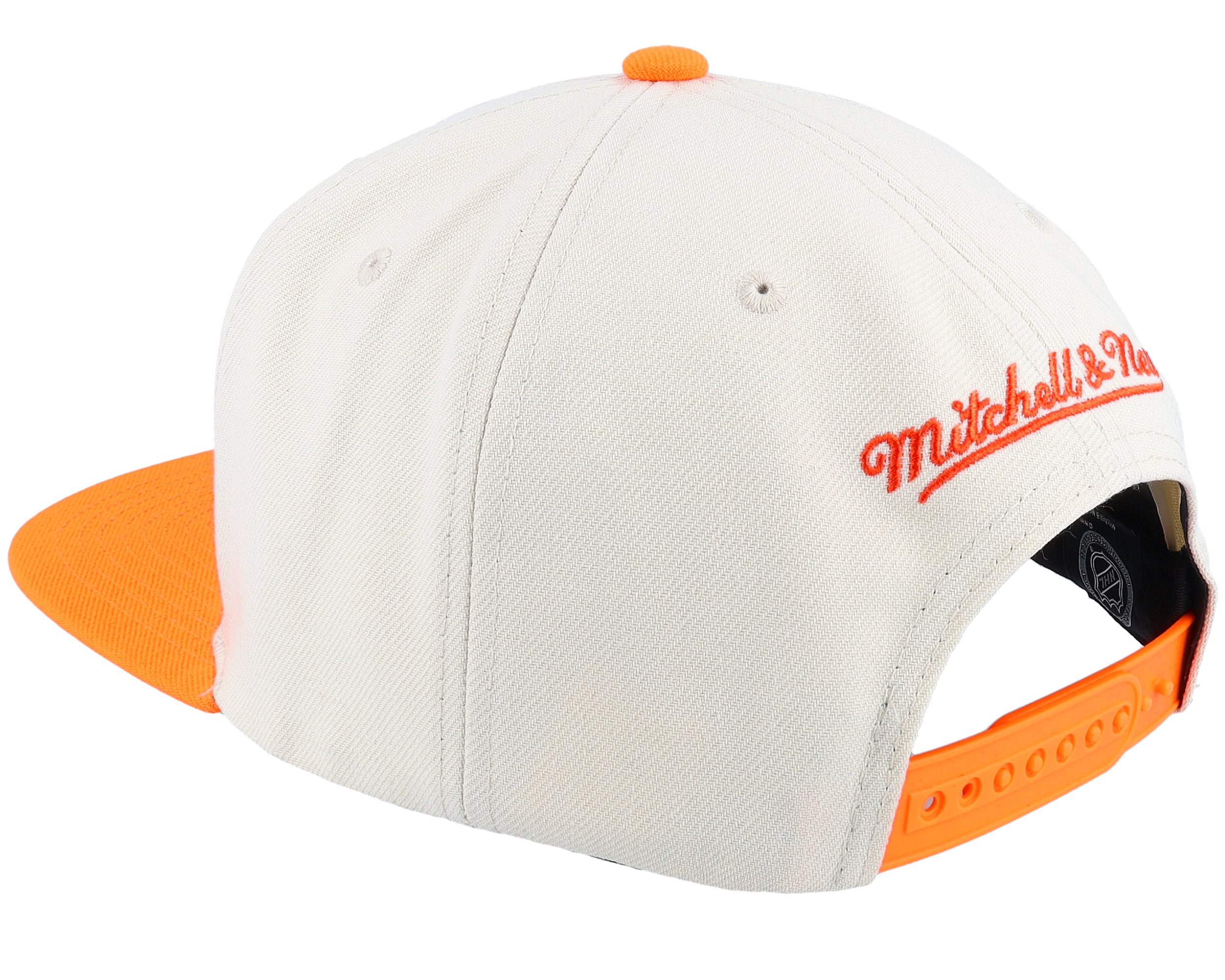 Mens Mitchell & Ness NHL VINTAGE OFF-WHITE SNAPBACK DUCKS