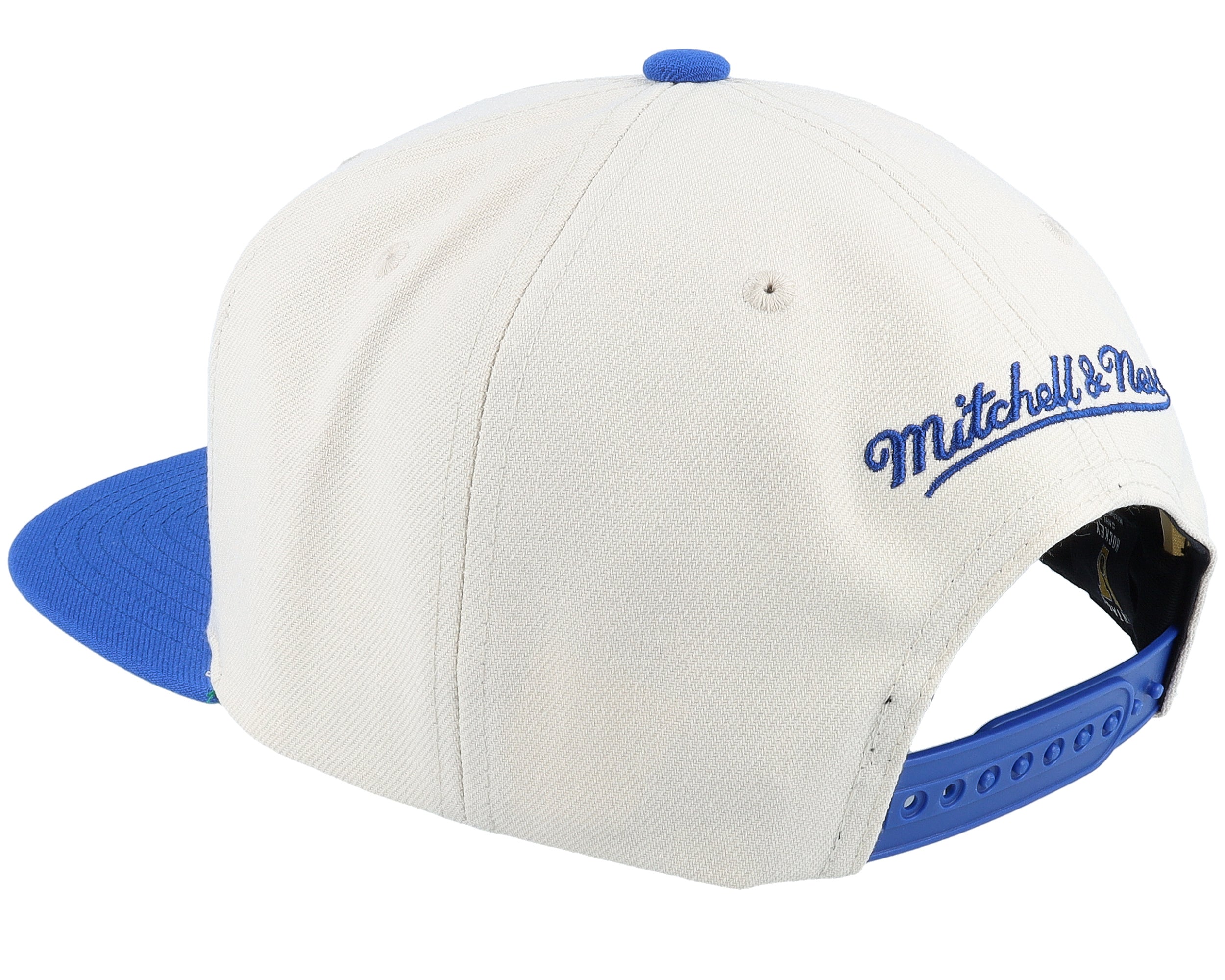 Mens Mitchell & Ness NHL VINTAGE OFF-WHITE SNAPBACK WHALERS