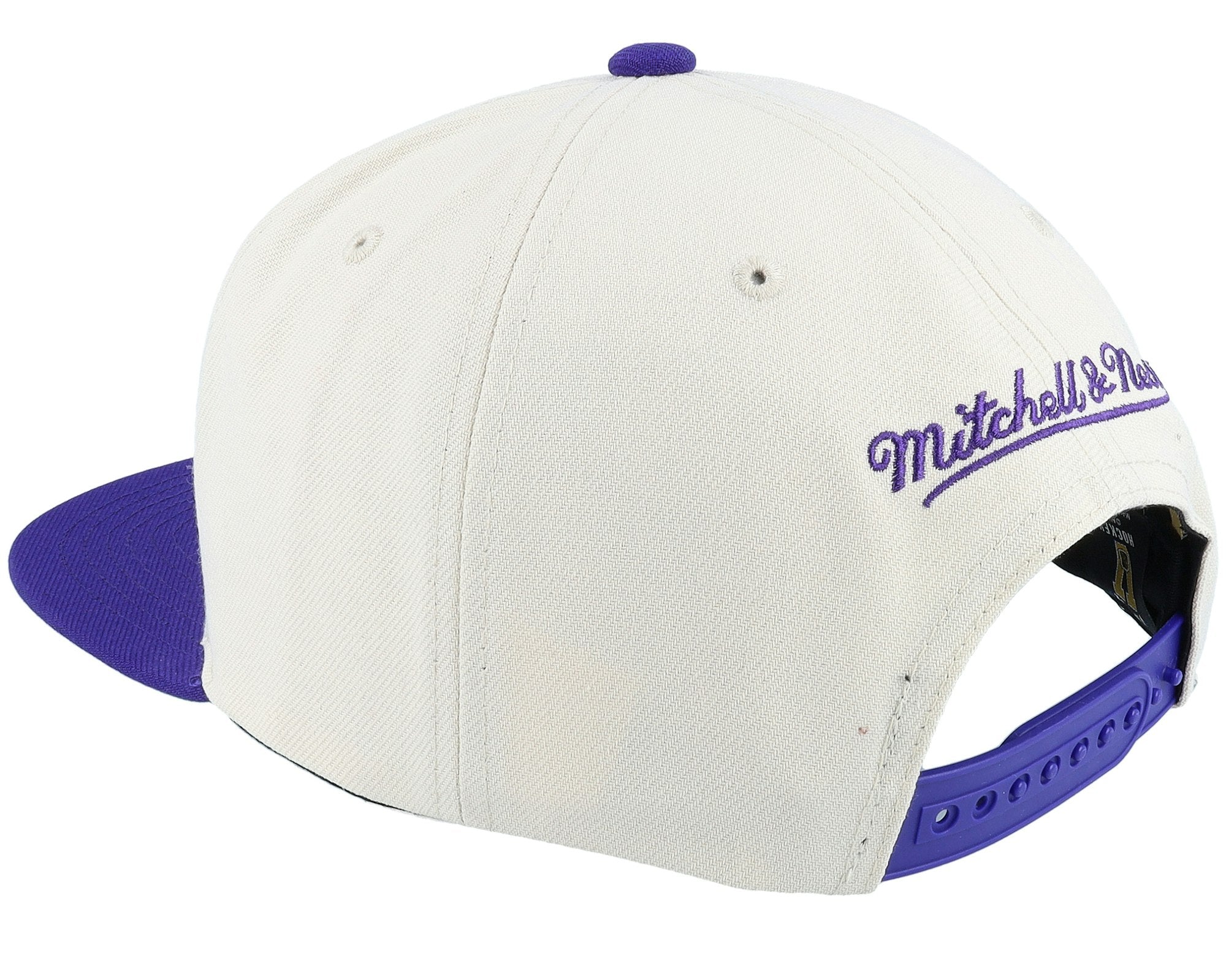MENS MITCHELL & NESS NHL VINTAGE OFF-WHITE SNAPBACK KINGS - OFF WHITE