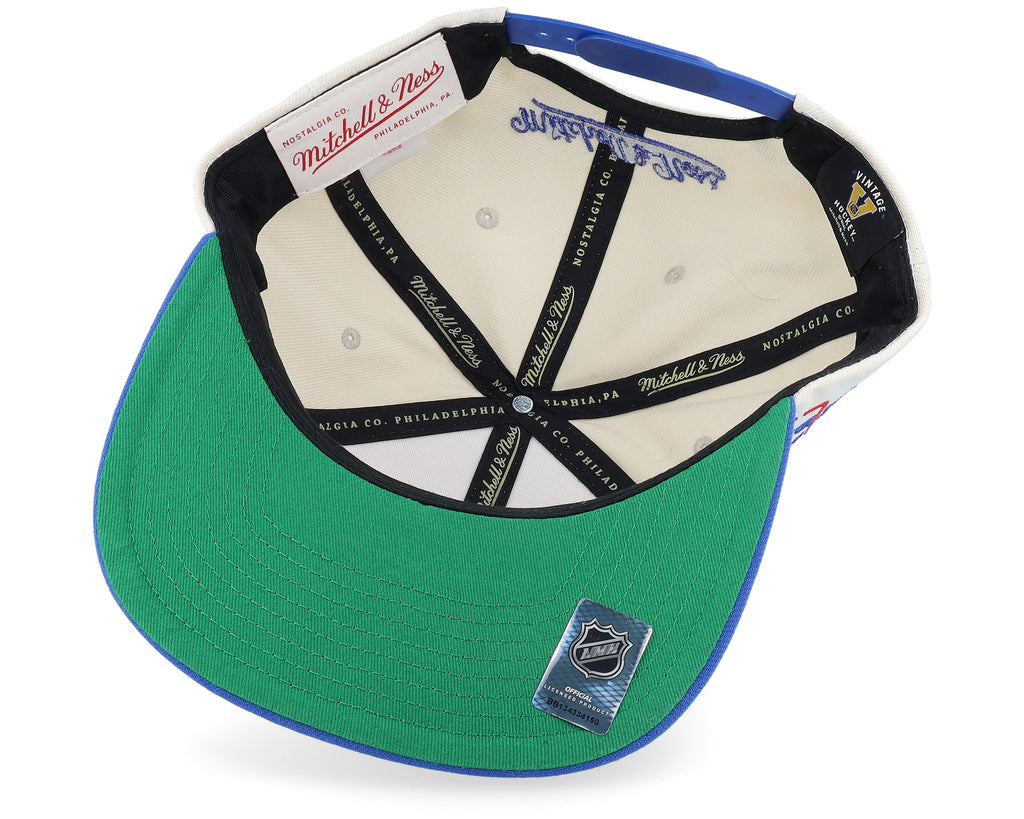 Mens Mitchell & Ness NHL VINTAGE OFF-WHITE SNAPBACK CAPITALS