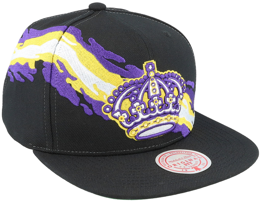 Mens Mitchell & Ness NHL VINTAGE PAINTBRUSH SNAPBACK KINGS