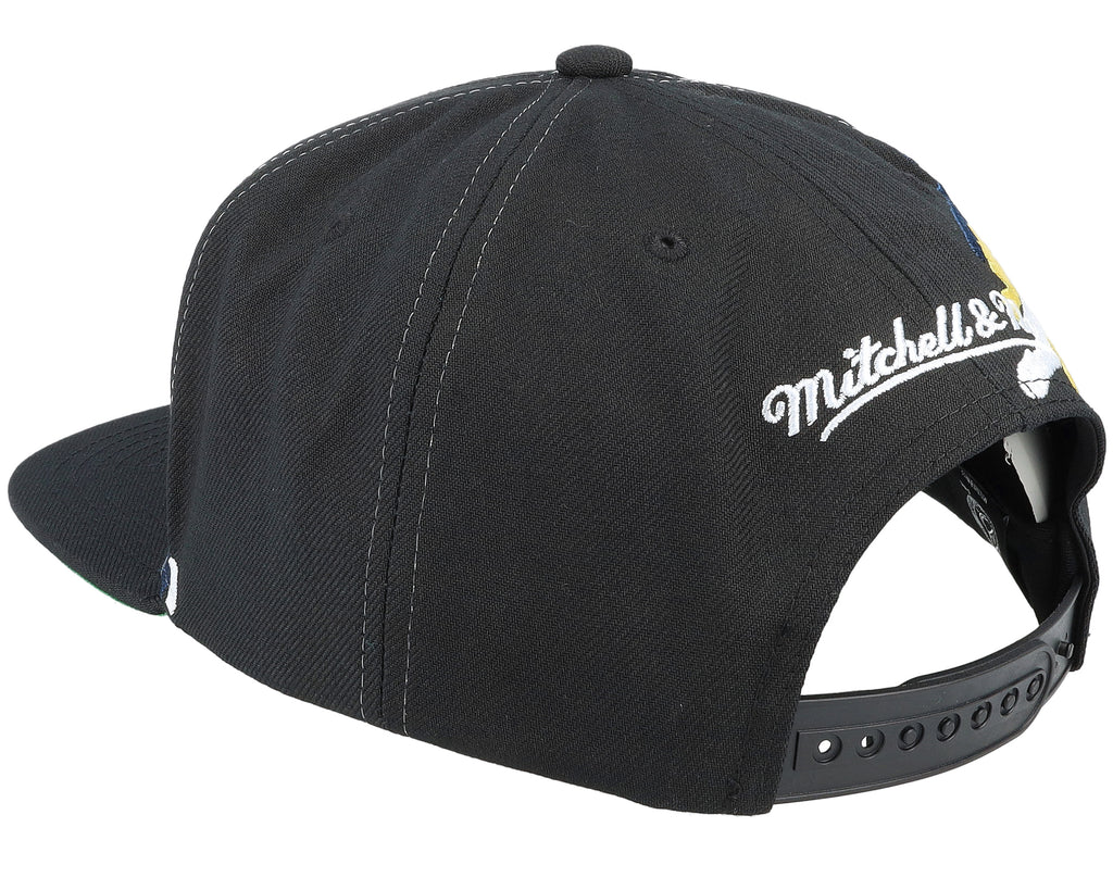 Mens Mitchell & Ness NHL VINTAGE PAINTBRUSH SNAPBACK BLUES