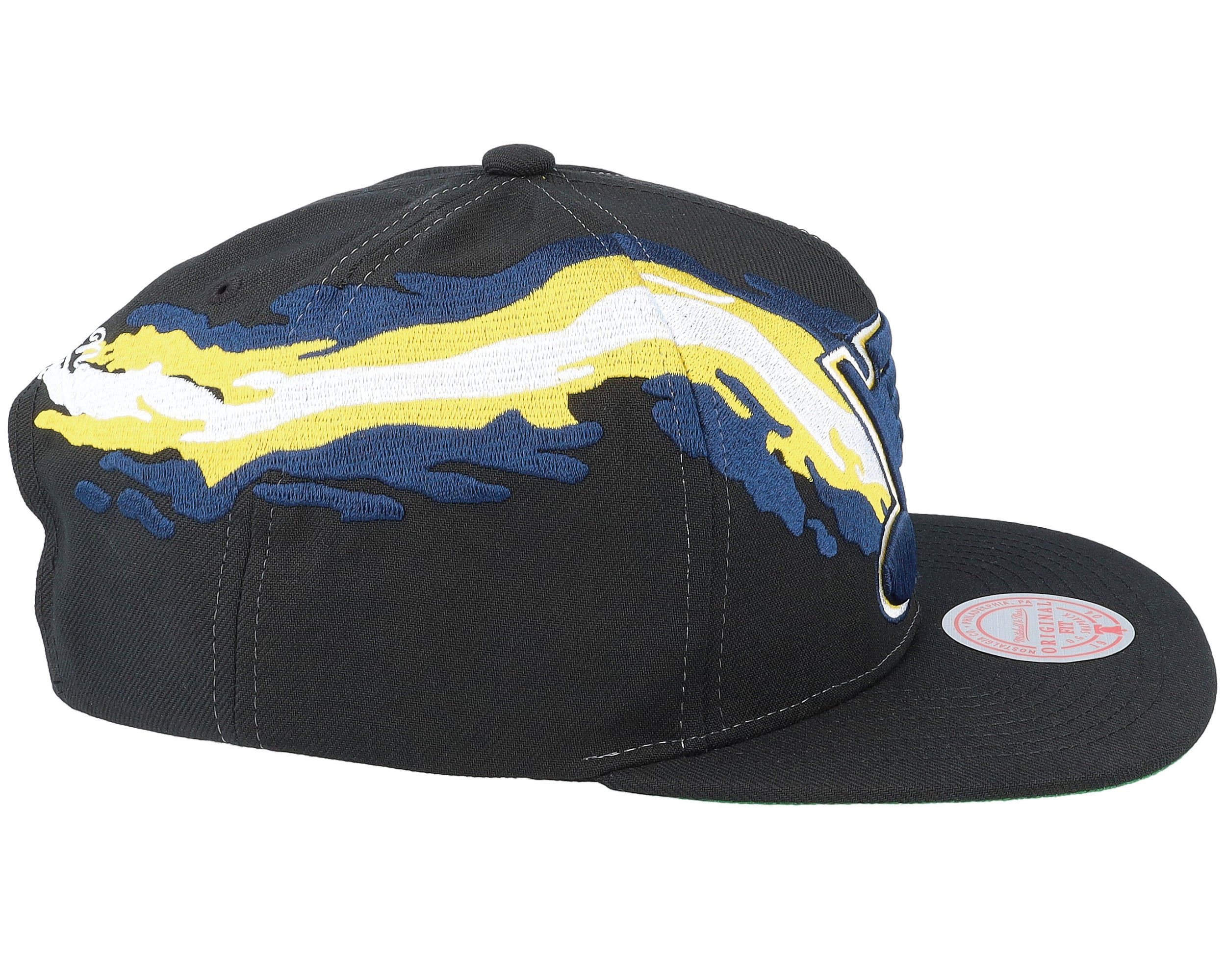 Mens Mitchell & Ness NHL VINTAGE PAINTBRUSH SNAPBACK BLUES
