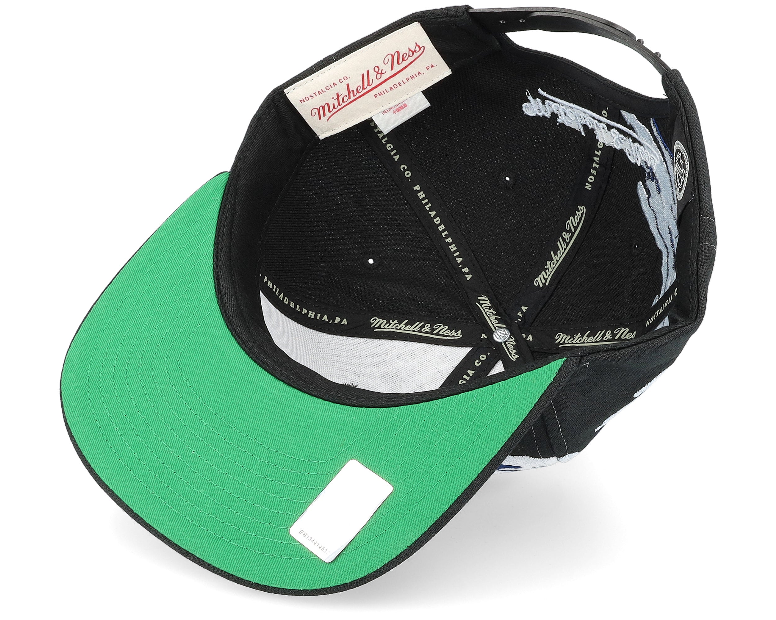 Mens Mitchell & Ness NHL VINTAGE PAINTBRUSH SNAPBACK MAPLE LEAFS