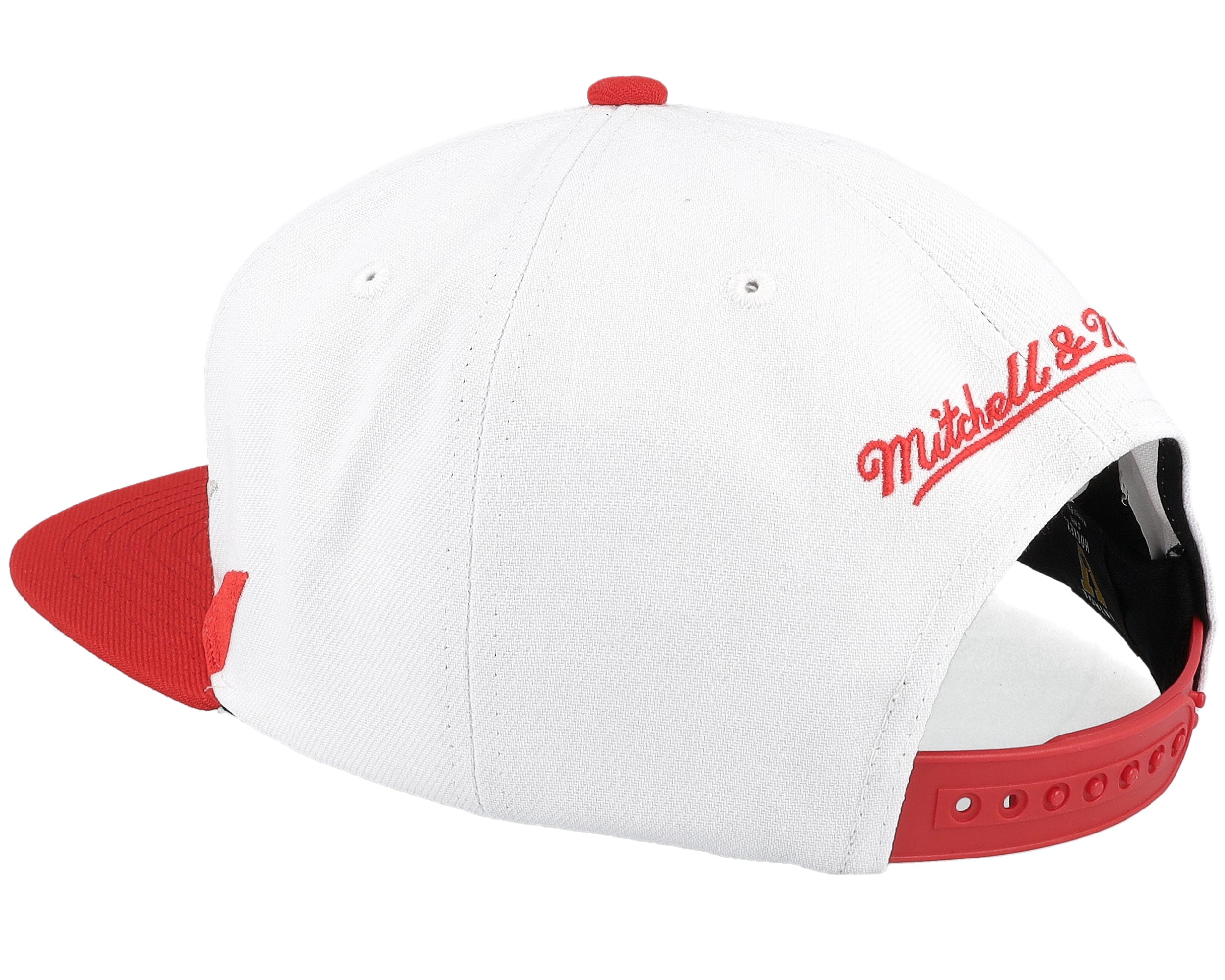 Mens Mitchell & Ness NHL VINTAGE SHARKTOOTH SNAPBACK RED WINGS